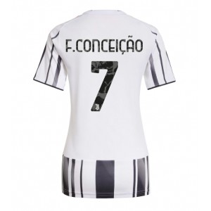 Fotbalové Dres Juventus Francisco Conceicao #7 Dámské Domácí Oblečení 2025-26 Krátký Rukáv